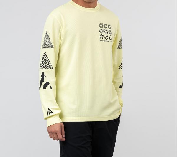 Nike ACG Knit Long Sleeve Tee Luminous Green