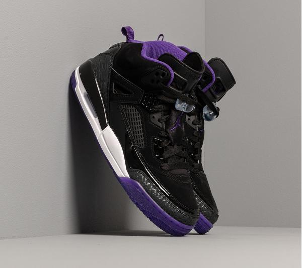 Jordan Spizike Black/ Court Purple-Anthracite-White