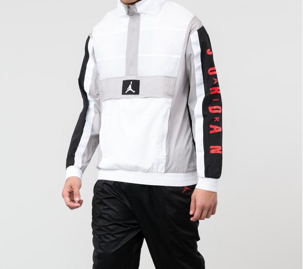 Jordan Wings Windwear Jacket White/ Atmosphere Grey/ Black/ White