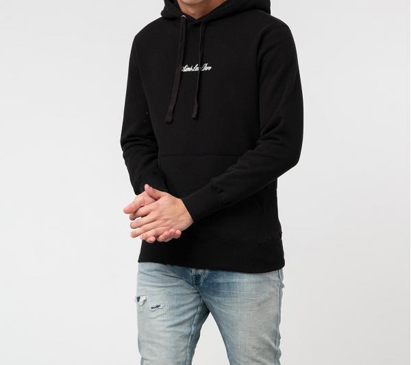 Aimé Leon Dore Terry Logo Hoodie Black