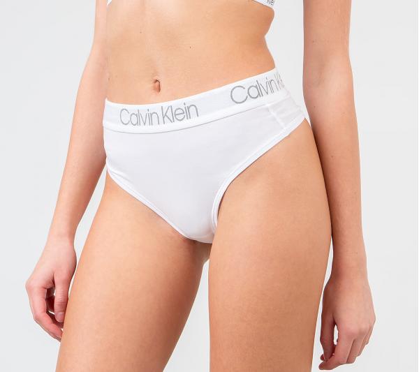 Calvin Klein High Waist Thong White