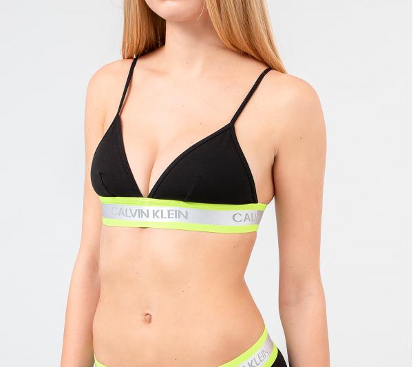 Calvin Klein Triangle Bra Black