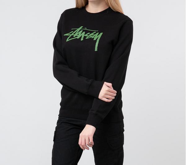 Stüssy Stock Crewneck Black