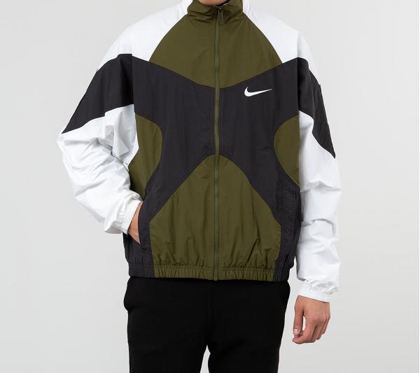 Nike Sportswear Re-Issue Jacket Legion Green/ White/ Black/ White