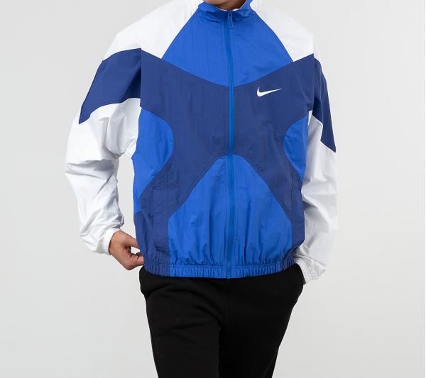 Nike Sportswear Re-Issue Jacket Hyper Royal/ White/ Deep Royal Blue/ White