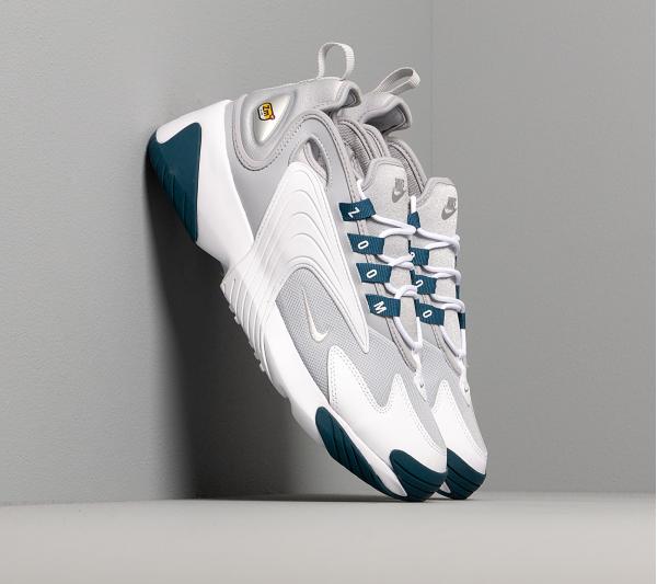 Nike Wmns Zoom 2K Wolf Grey/ Mtlc Platinum-Blue Force-White