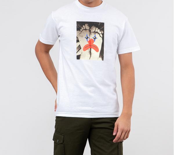 PLEASURES Happy Feet Tee White