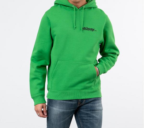 Stüssy Italic Hoodie Kelly
