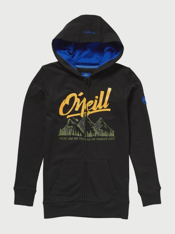 Mikina O´Neill LB Pch California Fz Hoodie Černá