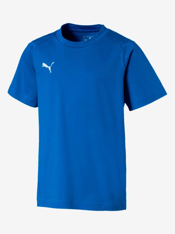 Tričko Puma Liga Casuals Tee Jr Modrá