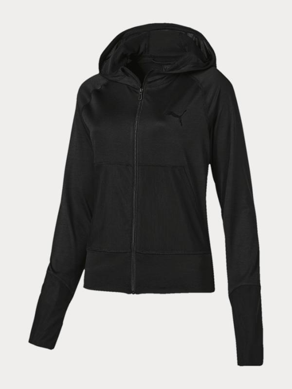 Bunda Puma Knockout Jacket Black Heather Černá