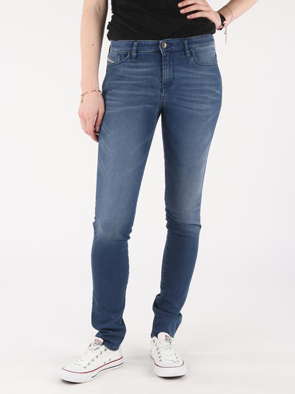 Džíny Diesel SKINZEE L.32 PANTALONI Modrá