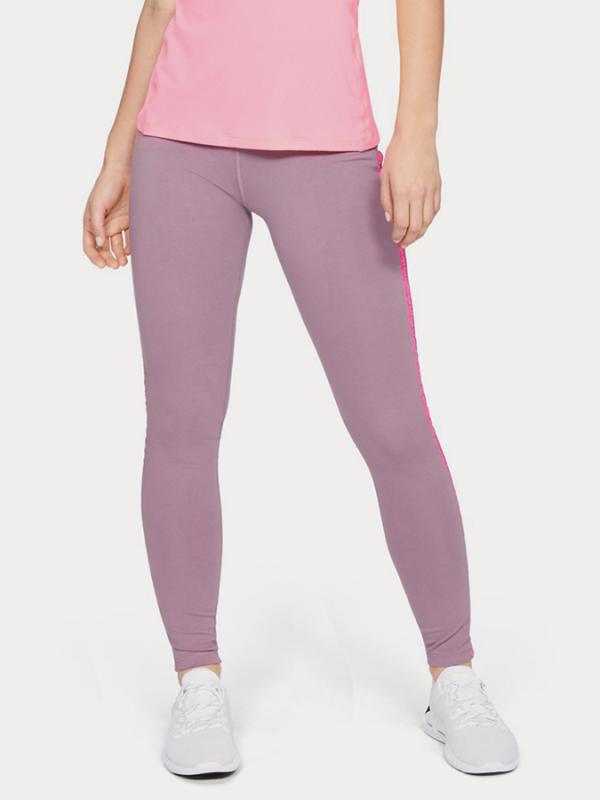 Legíny Under Armour Taped Favorite Legging Fialová