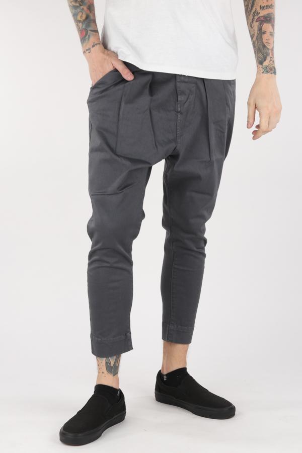 Tepláky Alcott Front Pinces Carrot Fit Šedá