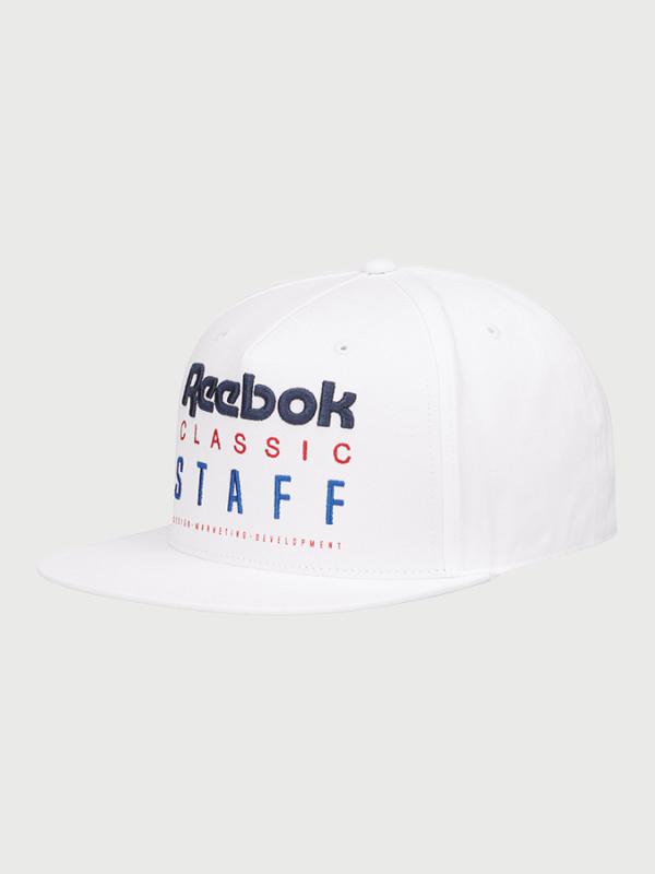 Kšiltovka Reebok Classic Cl Staff 6 Panel Cap Bílá