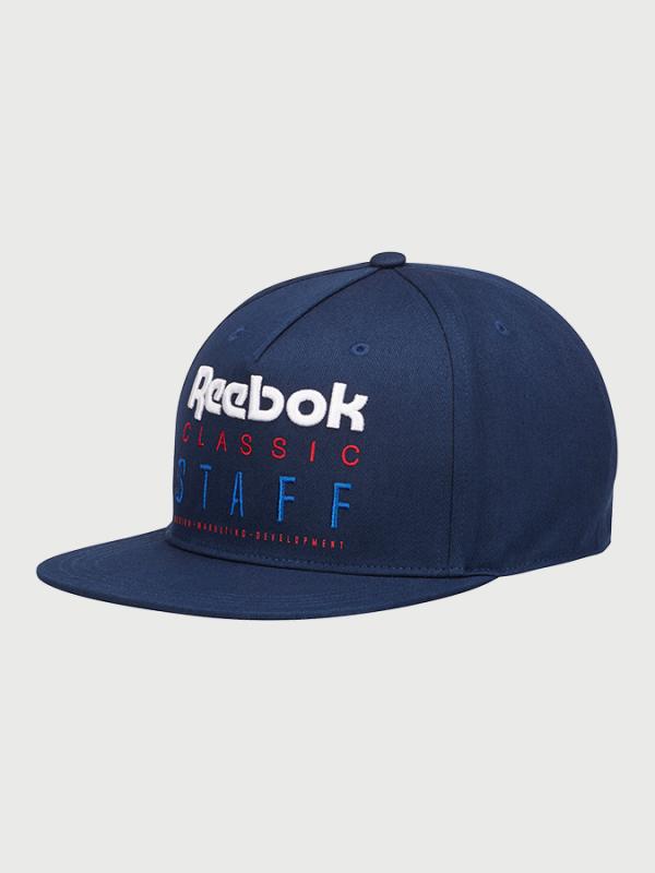 Kšiltovka Reebok Classic Cl Staff 6 Panel Cap Modrá