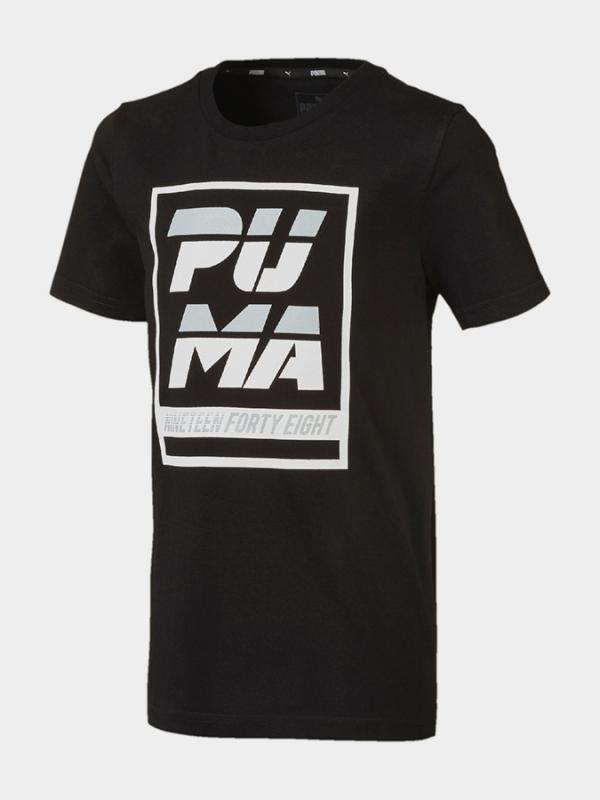 Tričko Puma Alpha Graphic Tee Černá