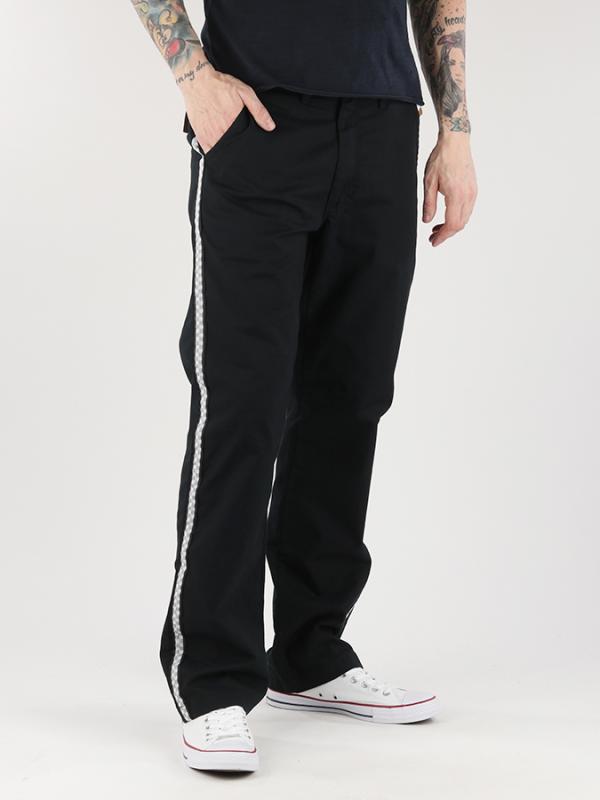 Tepláky Vans Mn Authentic Chino P Black/Checkerbox Černá