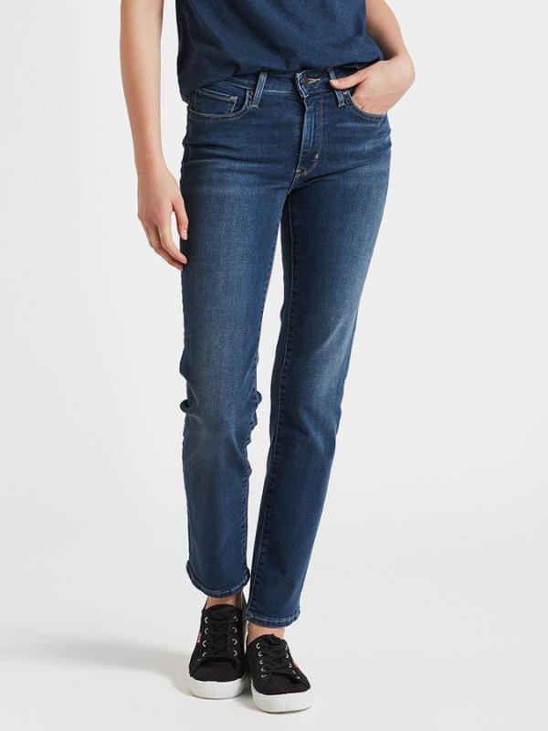 Džíny Levi's® 712 Slim Modrá