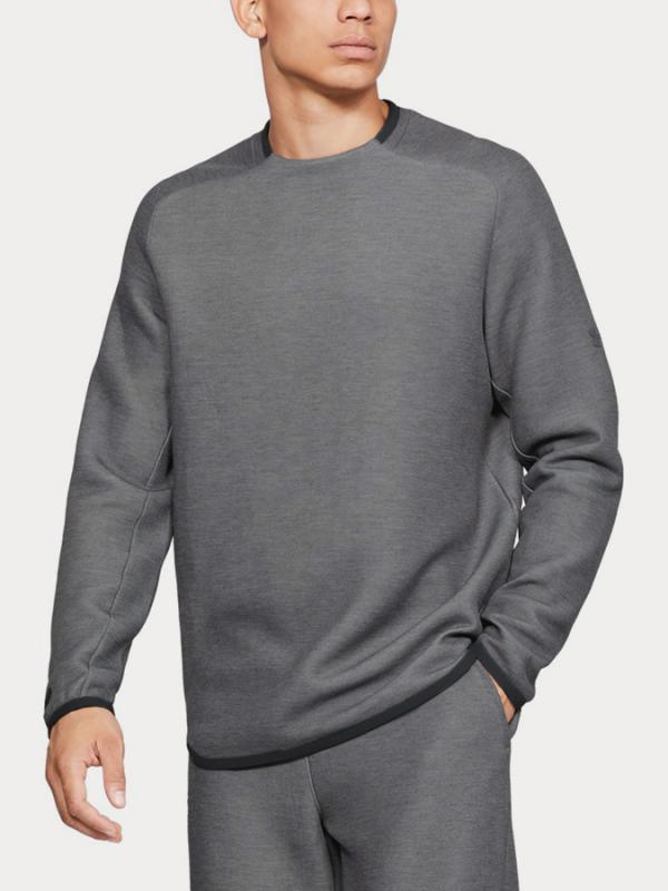 Mikina Under Armour Unstoppable Move Light Crew Šedá