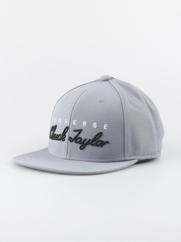 Kšiltovka Converse Script Snapback Šedá
