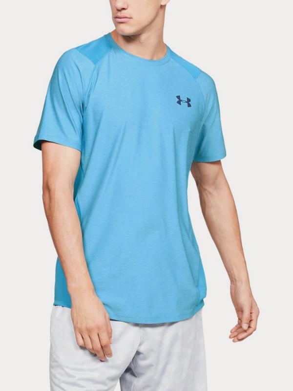 Tričko Under Armour Mk1 Ss Eu Smu Modrá