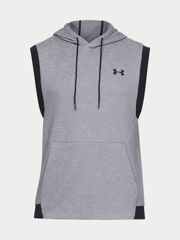 Vesta Under Armour Unstoppable 2X Knit Sl Hoodie Šedá