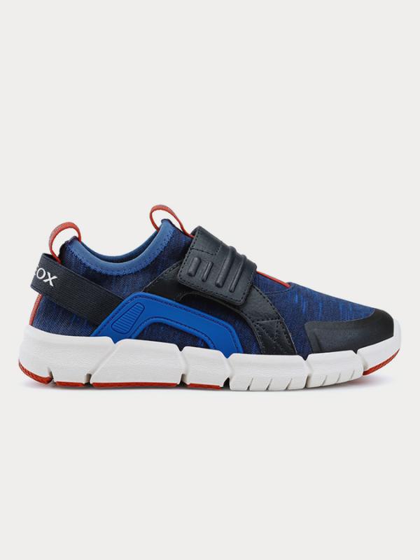 Boty Geox J Flexyper Boy Modrá