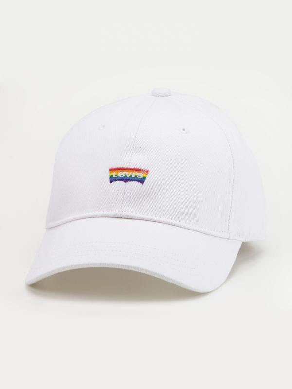 Kšiltovka LEVI'S Pride Hat Bílá