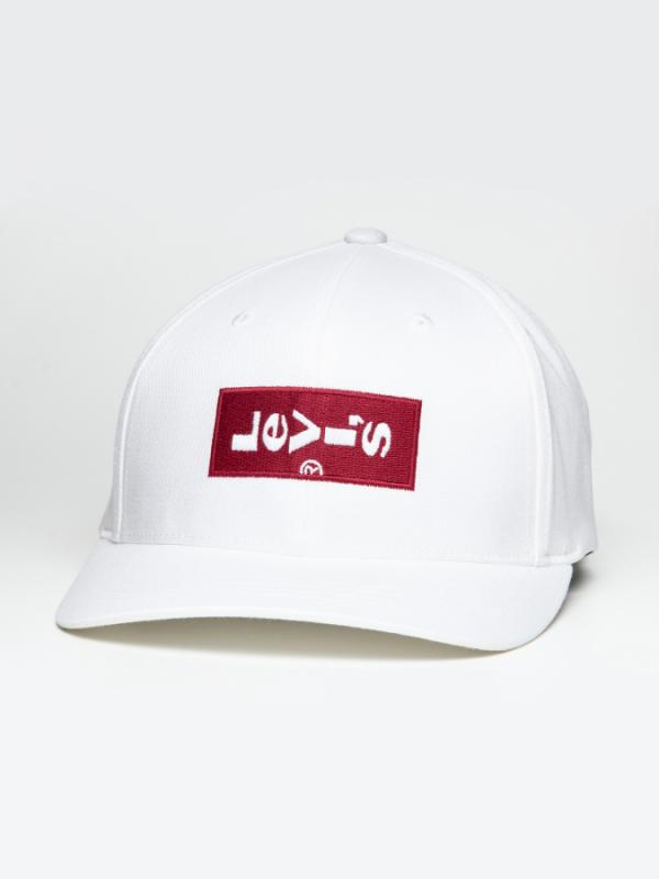 Lazy Tab Flexfit Kšiltovka LEVI'S Bílá