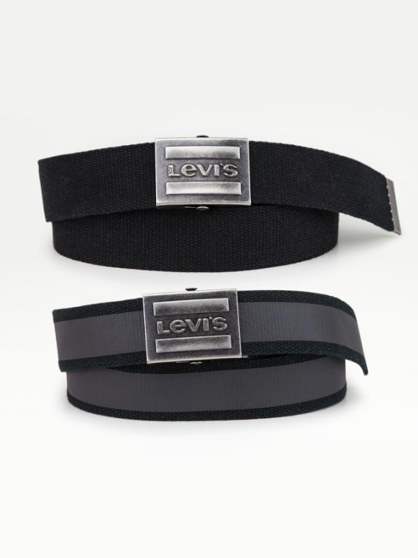 Pásek LEVI'S Hackensack Černá
