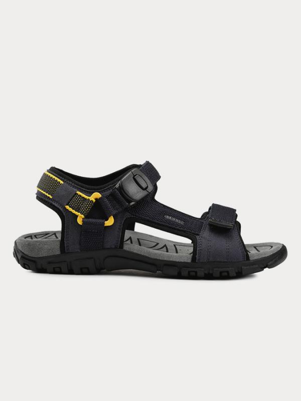 Sandály Geox Uomo Sandal Strada Černá