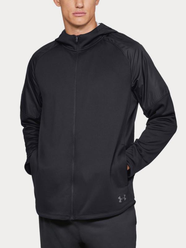 Mikina Under Armour Mk1 Terry Fz Hoodie Černá