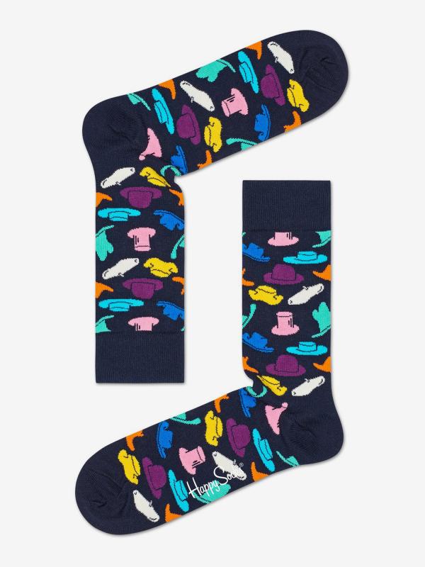 Ponožky Happy Socks Hats Sock 41-46 Barevná
