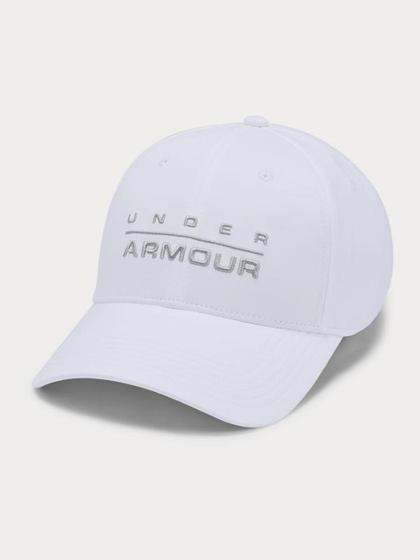 Kšiltovka Under Armour Men\'s Wordmark Str Cap Bílá