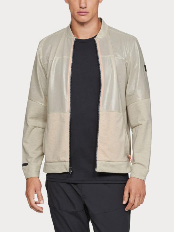 Bunda Under Armour Unstoppable Swacket Bomber Šedá