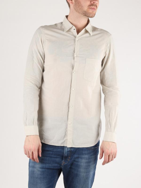 Košile Diesel SKOKKY-PATCH CAMICIA Šedá