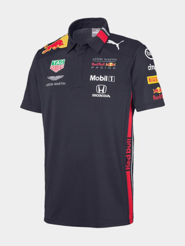 Tričko Puma Amrbr Team Polo Modrá