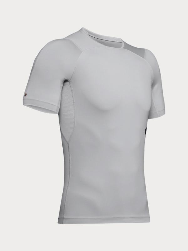 Kompresní tričko Under Armour Rush Compression Ss Šedá