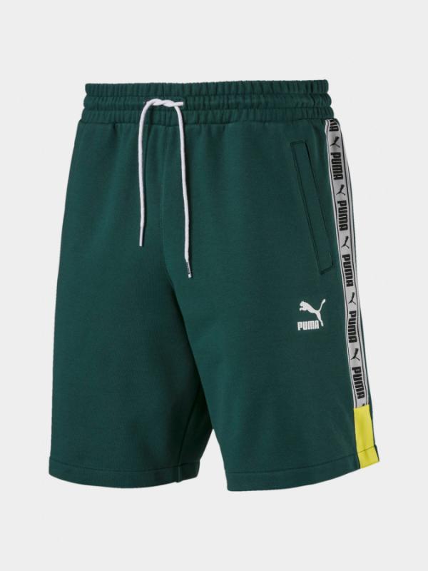 Kraťasy Puma XTG Shorts 8\" Ponderosa Pine Zelená