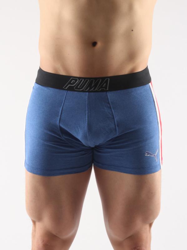 Boxerky Puma Bold Cat Boxer 2 Pack Blue Red Modrá