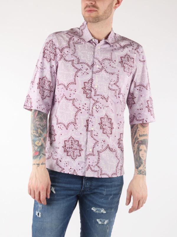 Košile Diesel S-ANTIMOS CAMICIA Růžová