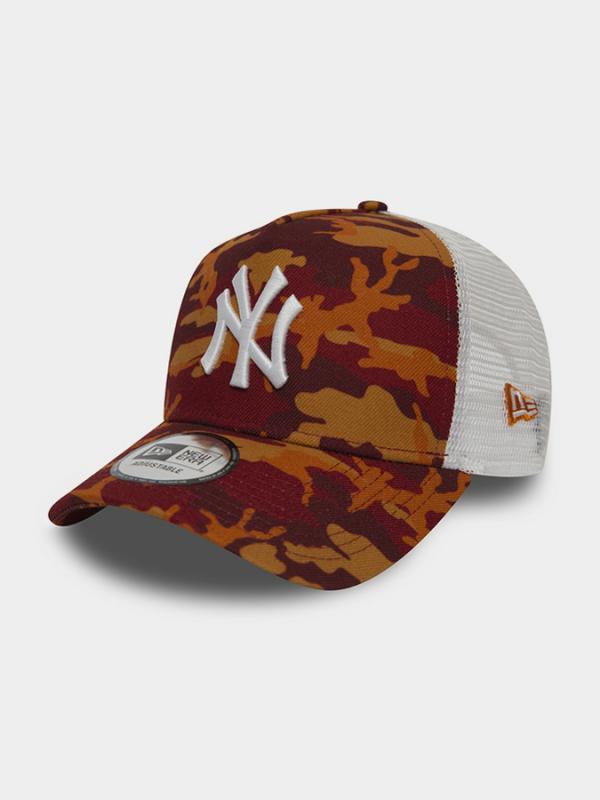 Kšiltovka New Era 940 Af Trucker Mlb Camo Neyyan Barevná