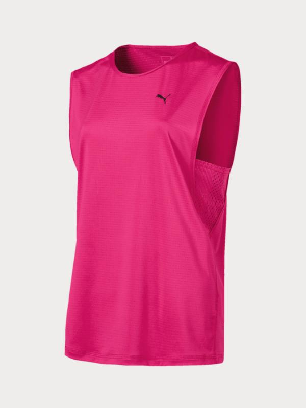 Tílko Puma Stand Out Muscle Tank Růžová