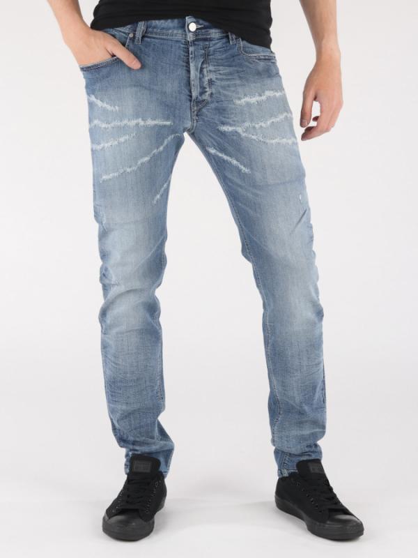 Džíny Diesel Sleenker L.32 Pantaloni Modrá