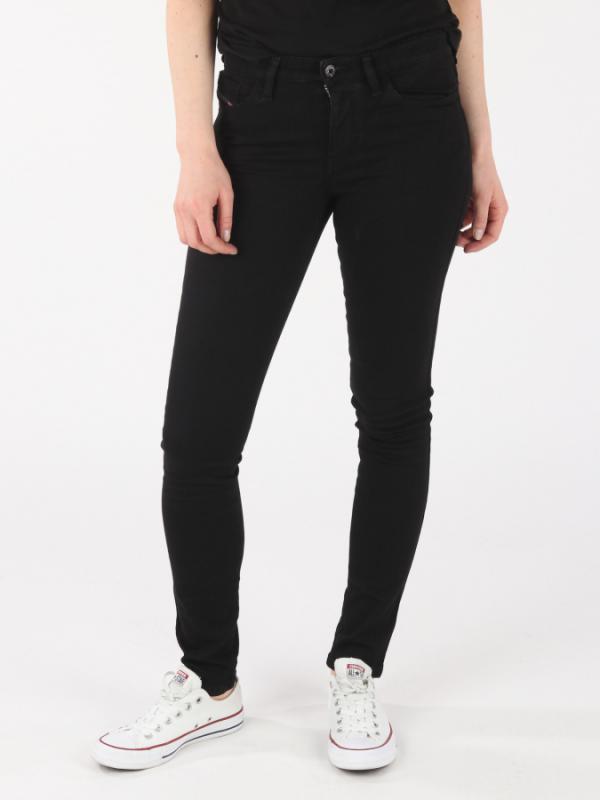 Džíny Diesel Skinzee L.32 Pantaloni Černá