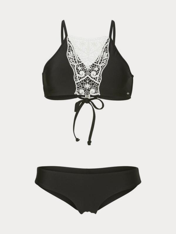 Plavky O´Neill Pw Lace Praaia Maoi Bikini Černá