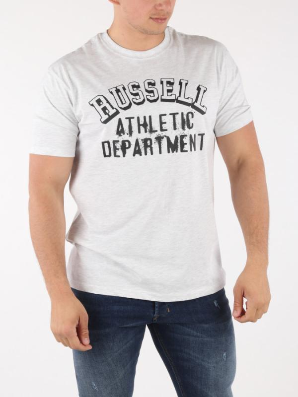 Tričko Russell Athletic RA S/S Crew Tee Šedá