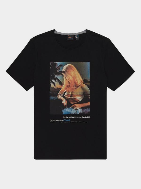 Tričko O´Neill Lm Always Summer T-Shirt Černá