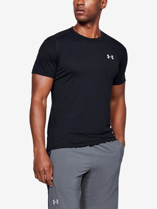 Tričko Under Armour Streaker 2.0 Shortsleeve Černá